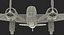british light bomber aircraft 3D model