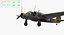 british light bomber aircraft 3D model