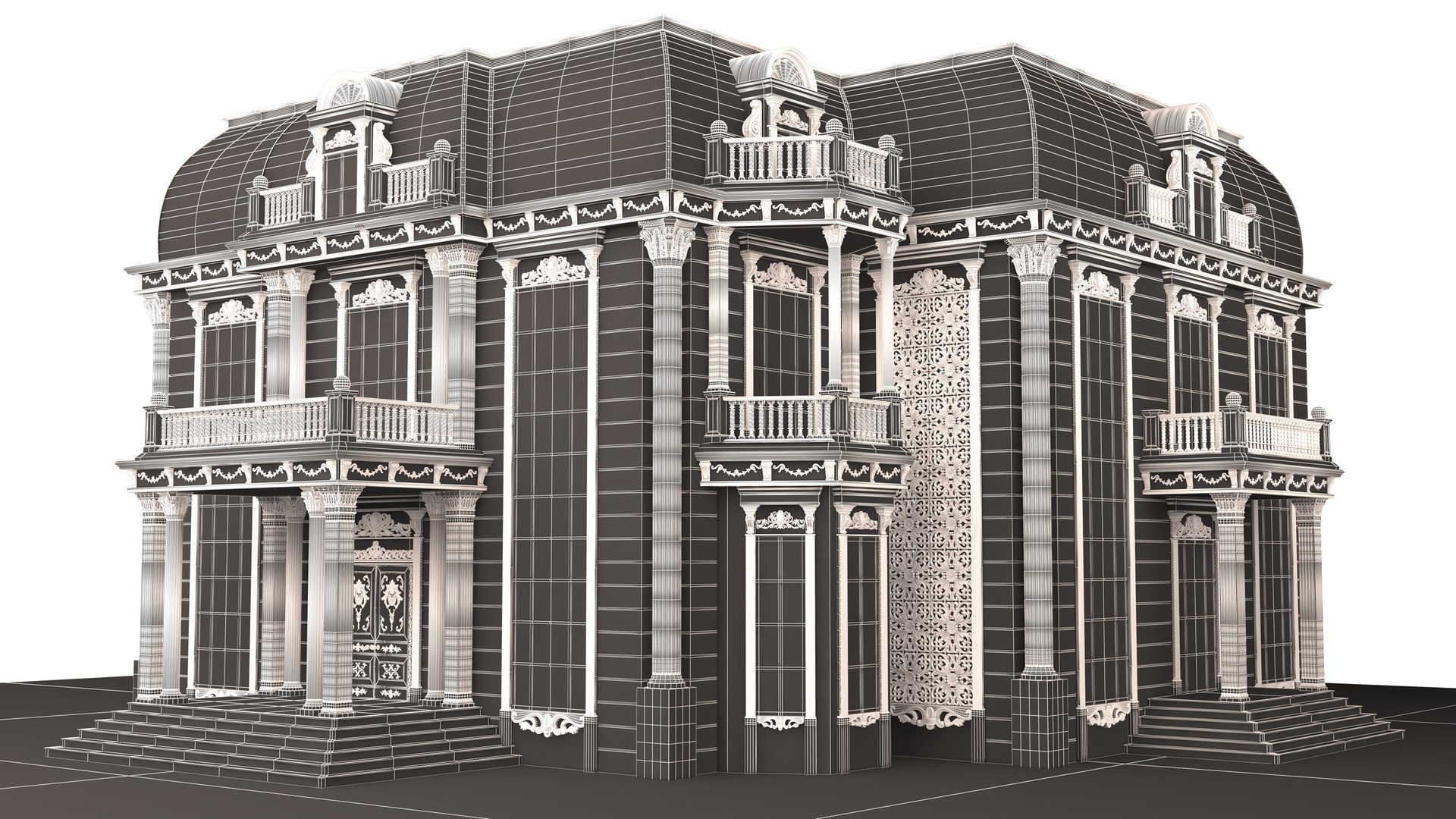 3D Classic Mansion Villa 01 https://p.turbosquid.com/ts-thumb/Xb/Zd9DGA/Ei/wireframevilla013/jpg/1664369975/1920x1080/fit_q87/0273d5ead7d6215395f1ce568faa42e3eb0ef31a/wireframevilla013.jpg