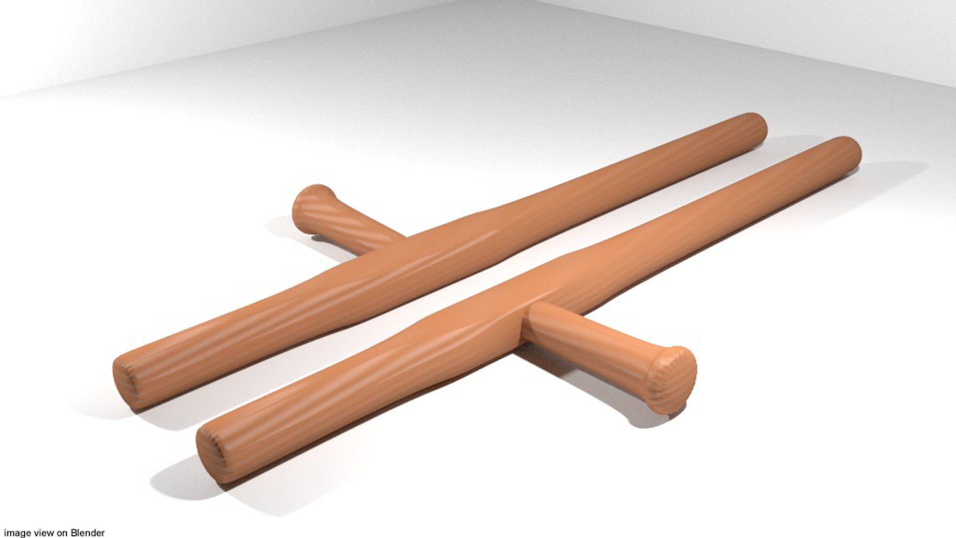 Wooden Stick | 3D model