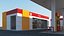3d gas station