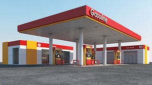 Gas station scene(2)