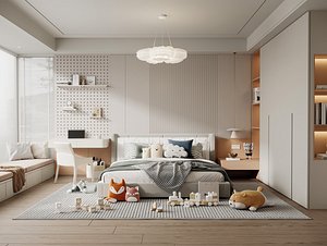 3D Modern Children  Room
