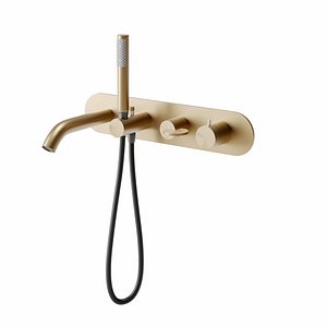 3D limon thermostatic bathtub tap by AGAPE DESIGN model