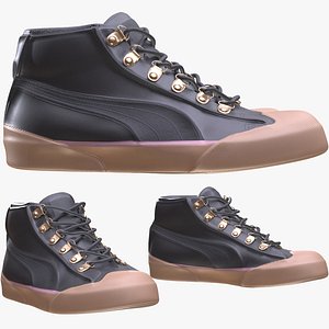 3D Shoes 184 - All MH Bodies  UE5 Skeletons - Rigged