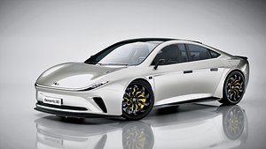 3D AMA MAFRIN Concept Vehicle Series 001- Luxury Electric Sedan