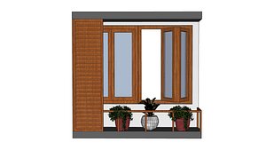 3D model Sustainable Window