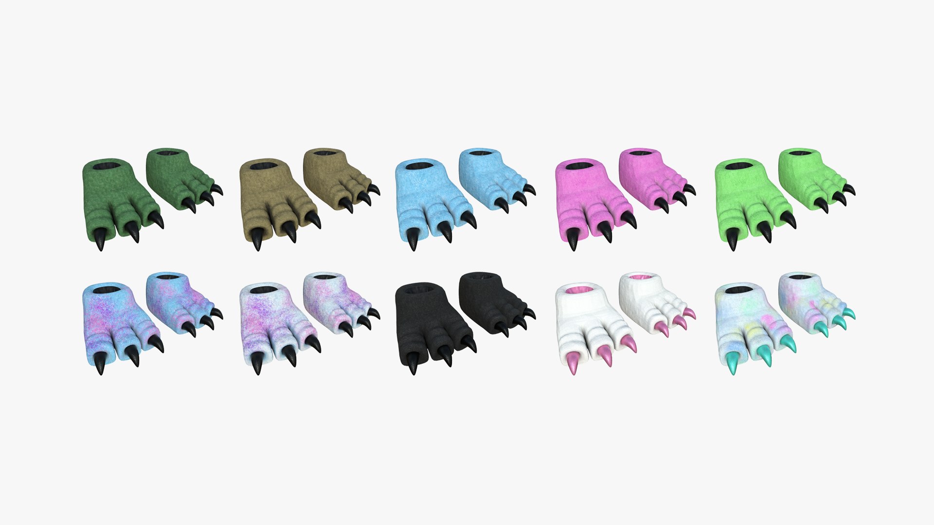 100 Slippers Animals Super Collection - Costume Character Design 3D model https://p.turbosquid.com/ts-thumb/Xb/osJqZg/Qu/collg/png/1704200470/1920x1080/fit_q87/82f680e34daaafde75a4d77cf3c8aa91afbc53c4/collg.jpg