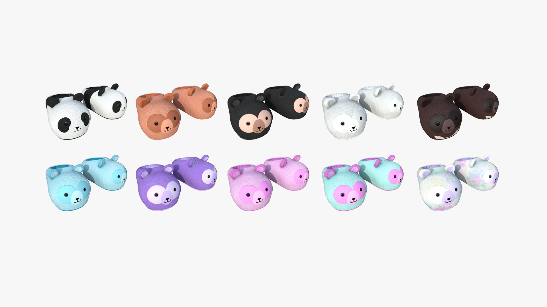 100 Slippers Animals Super Collection - Costume Character Design 3D model https://p.turbosquid.com/ts-thumb/Xb/osJqZg/W5/colla/png/1704200466/1920x1080/fit_q87/015ca8165b1b0fd95ea2b5d95a2f5ba22f7280e4/colla.jpg