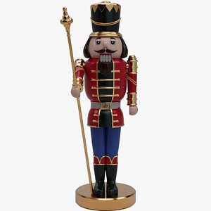 3D NUTCRACKER STICK model