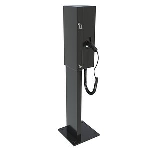 3D Standing EV Wallbox Charger
