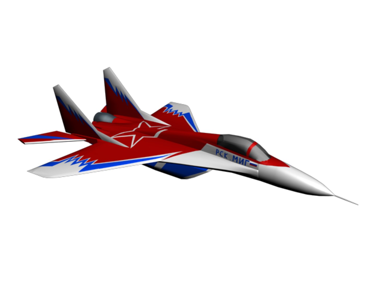 Free Aircraft Mig 29 3d Model