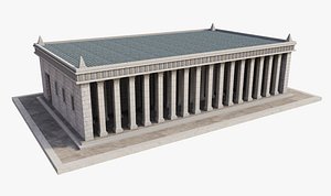 3D Free classic Temple