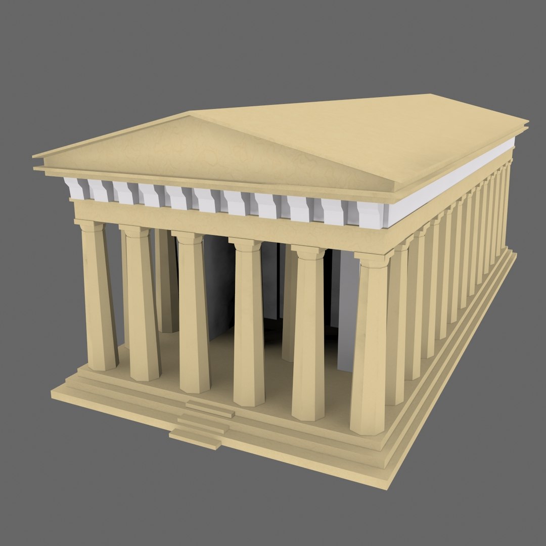 Temple 3D - TurboSquid 581133