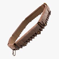Ammunition Leather Bandolier