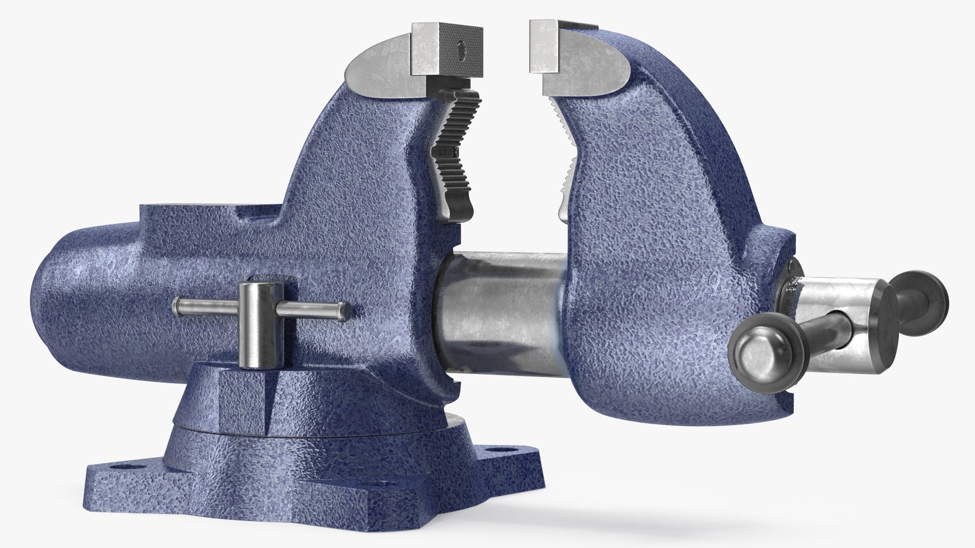 Bench Vise Cross Section 3D model preview