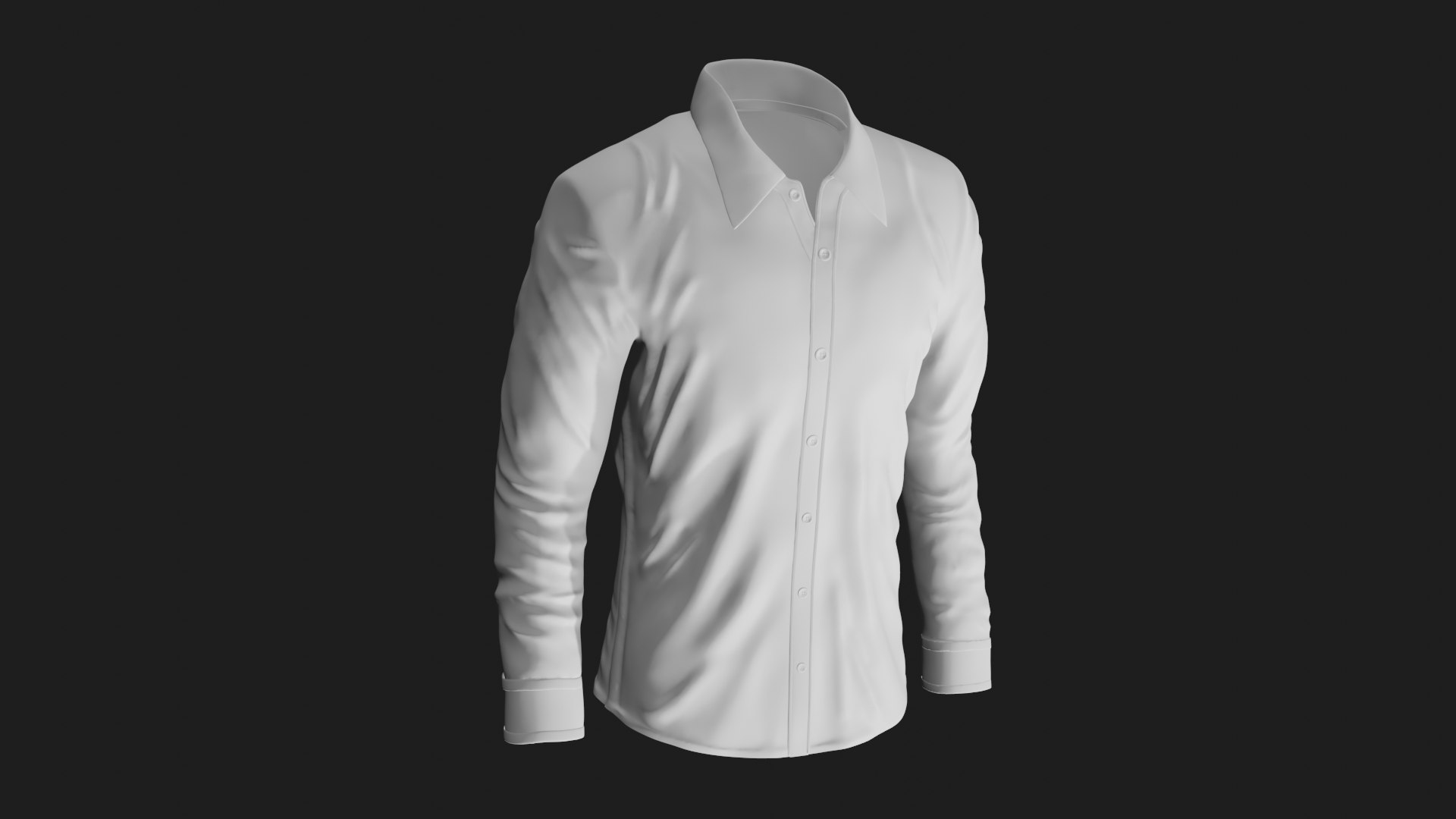 Formal women shirt 3D - TurboSquid 1931713