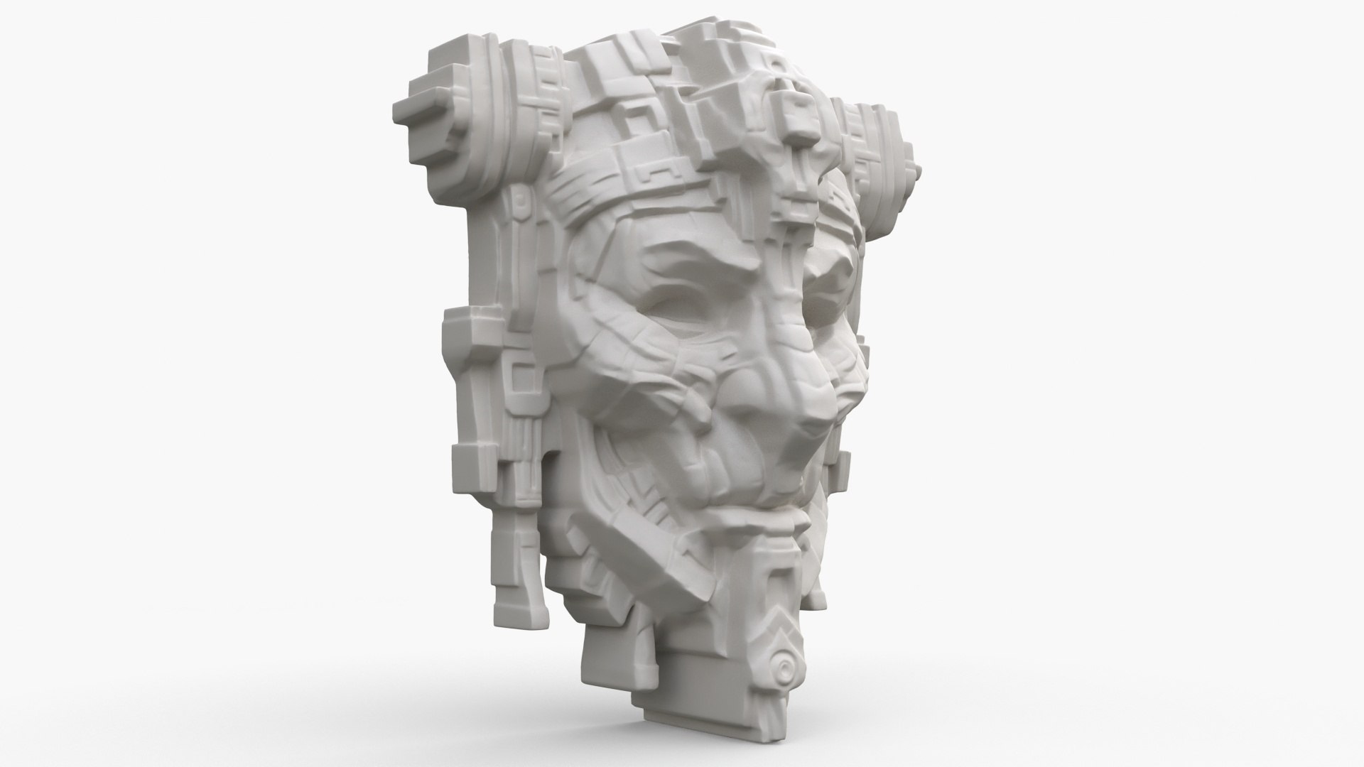 Aztec Masks 2 3D - TurboSquid 2187980