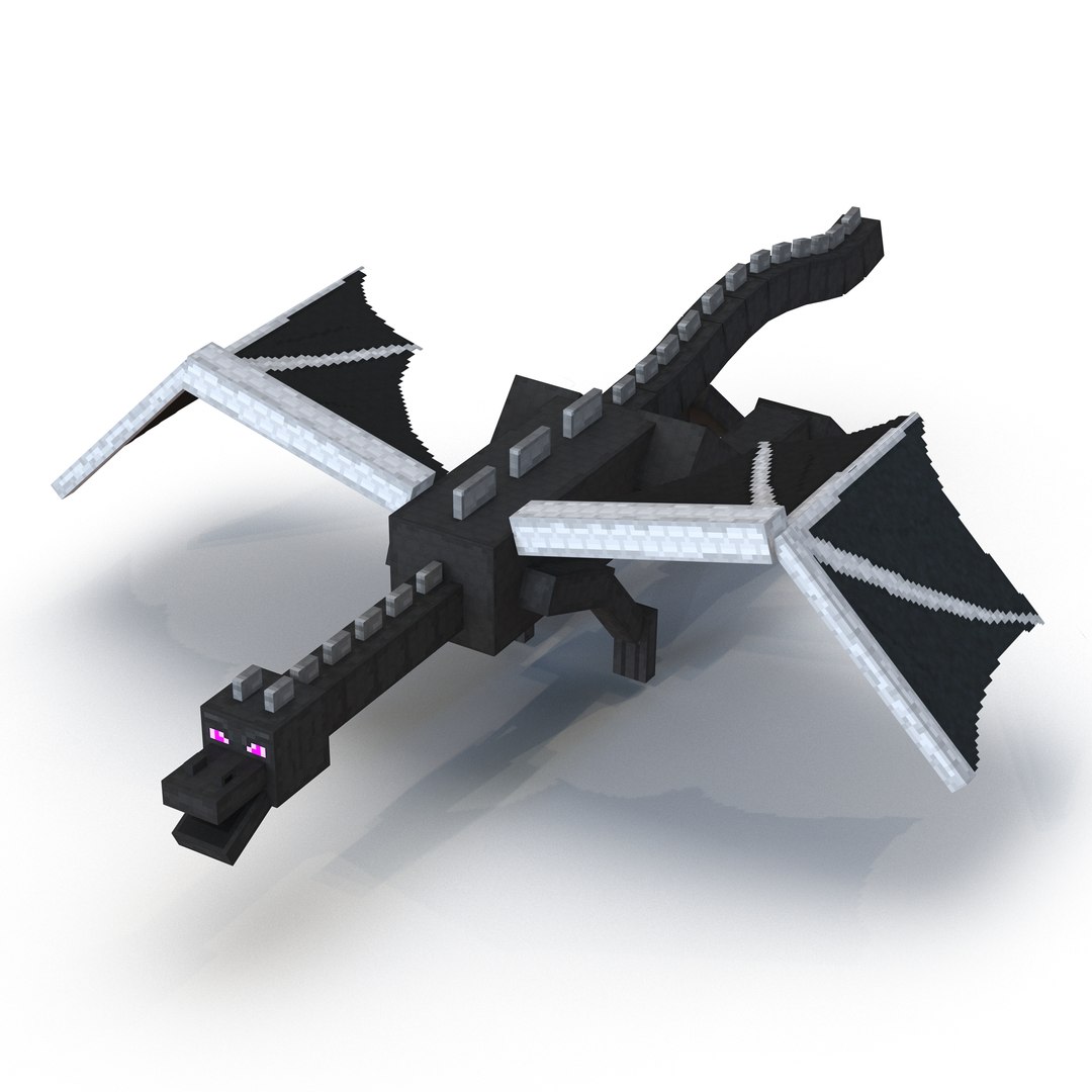 STL file mate minecraft ender dragon 🧉・3D printing model to