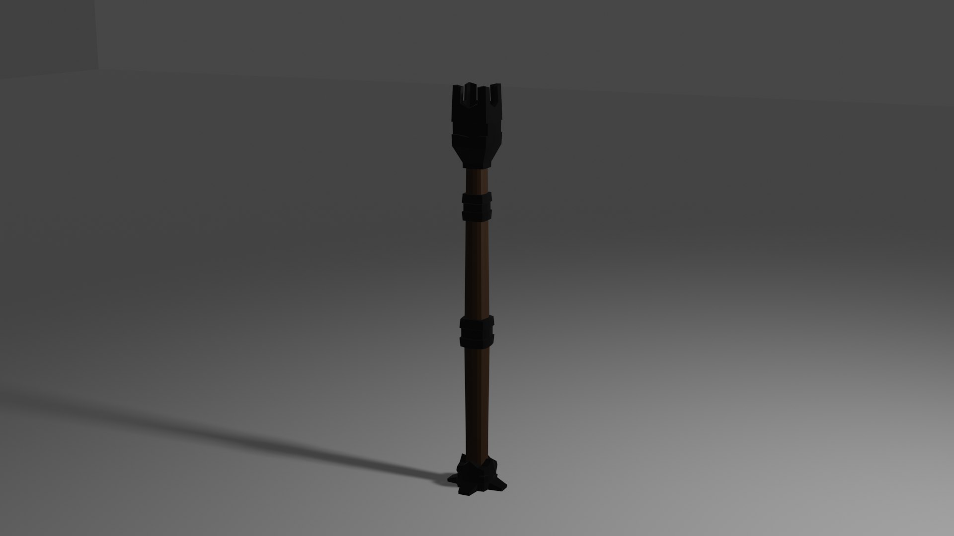 Low Poly Torch model TurboSquid 1964914