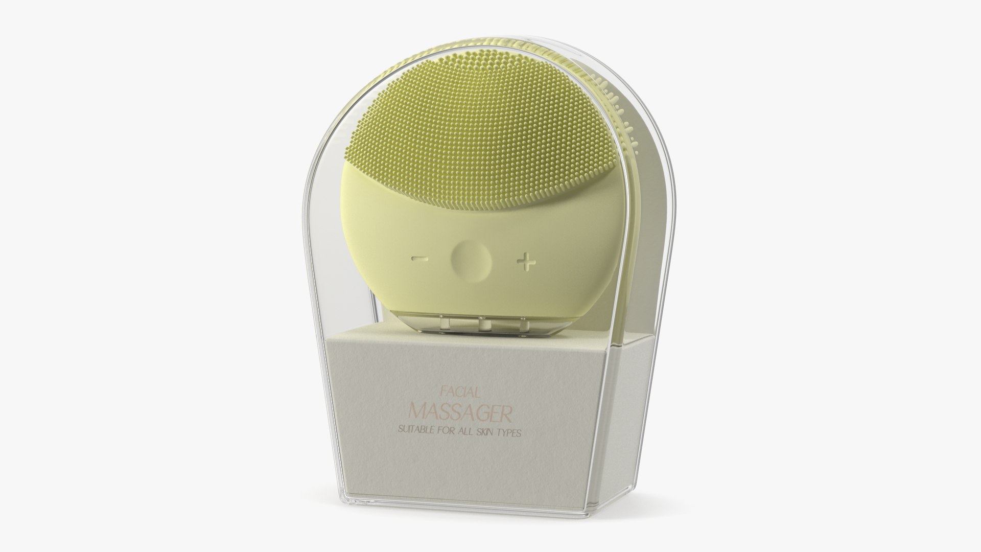 Facial Massager Carrying Case 3D model preview