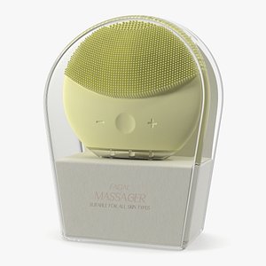 Facial Massager Carrying Case 3D