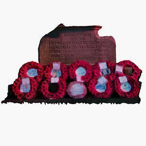 Bebington Poppies - free 3D model