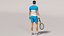 3D model Male Tennis Player Animated HQ