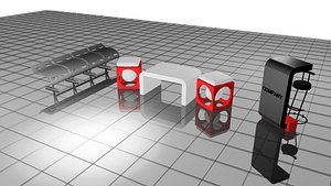 creative furniture pack model