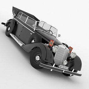3d mercedes car model