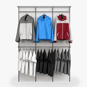Stand with clothes