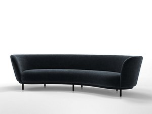 dandy 4-seater sofa 3D model