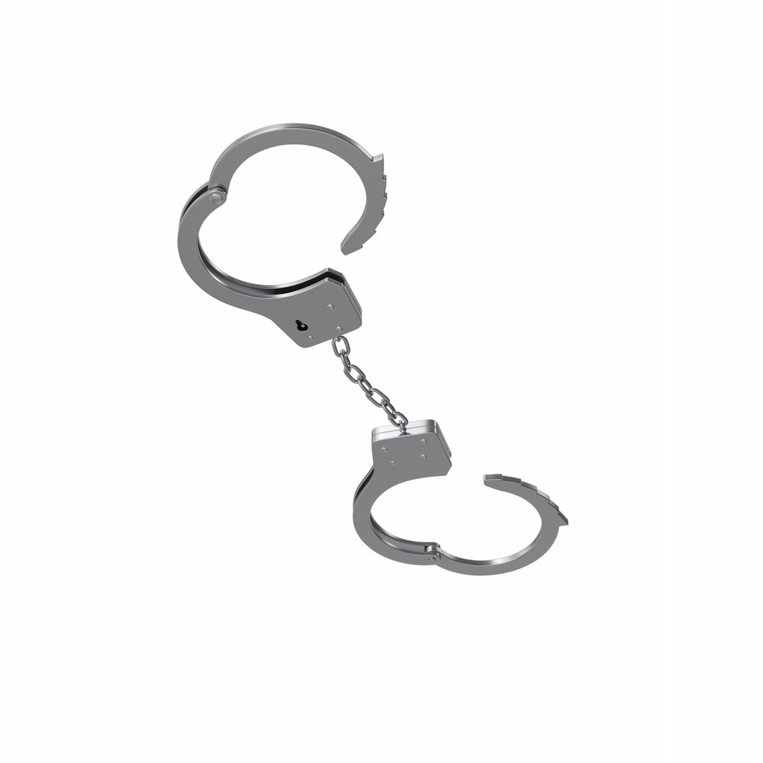 Cop Handcuffs 3D model TurboSquid 2156551