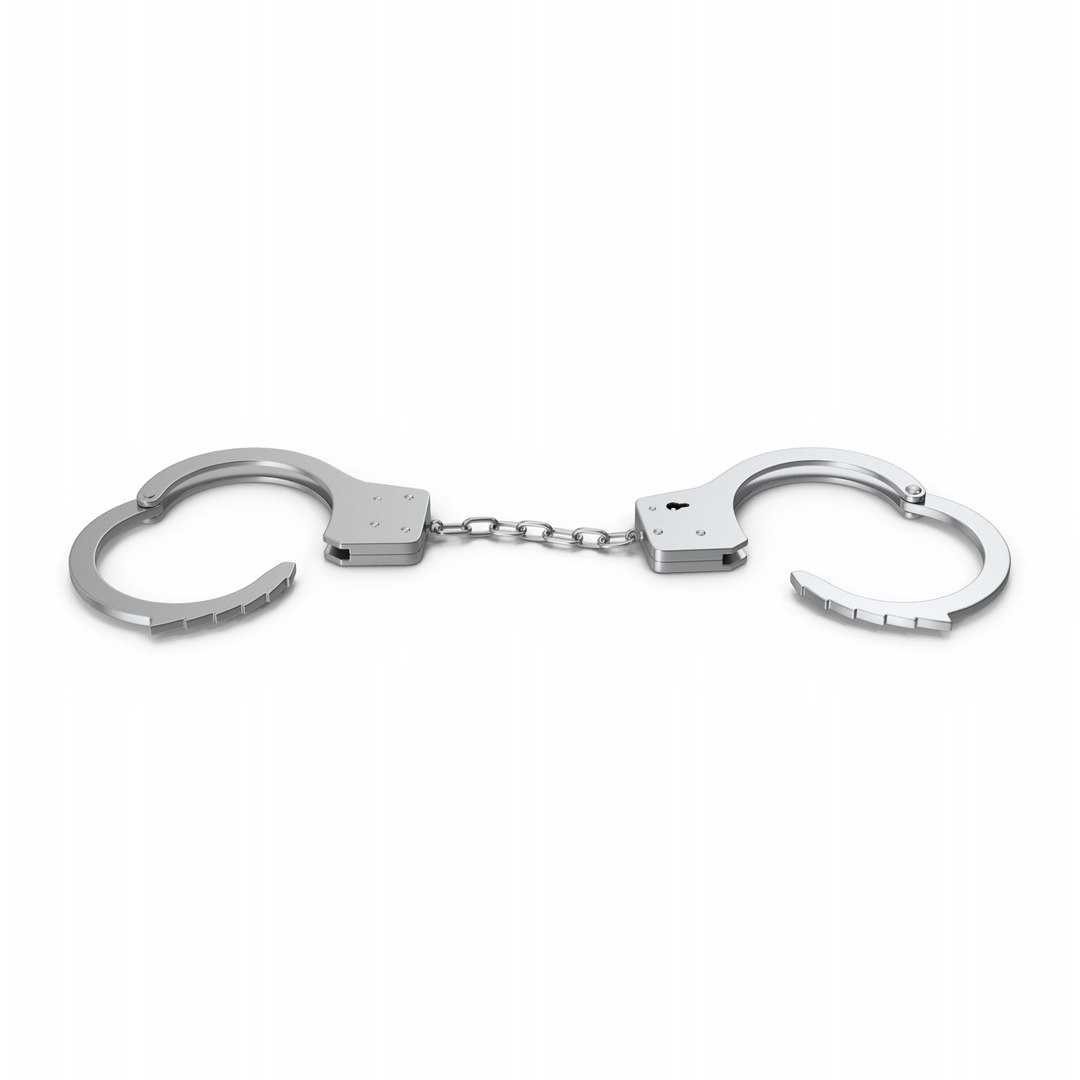 Cop Handcuffs 3D model TurboSquid 2156551