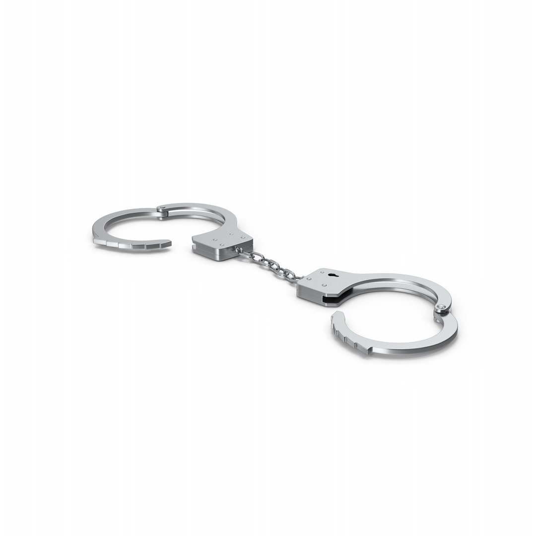 Cop Handcuffs 3D model TurboSquid 2156551