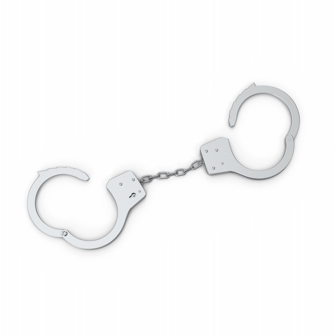Cop Handcuffs 3D model - TurboSquid 2156551