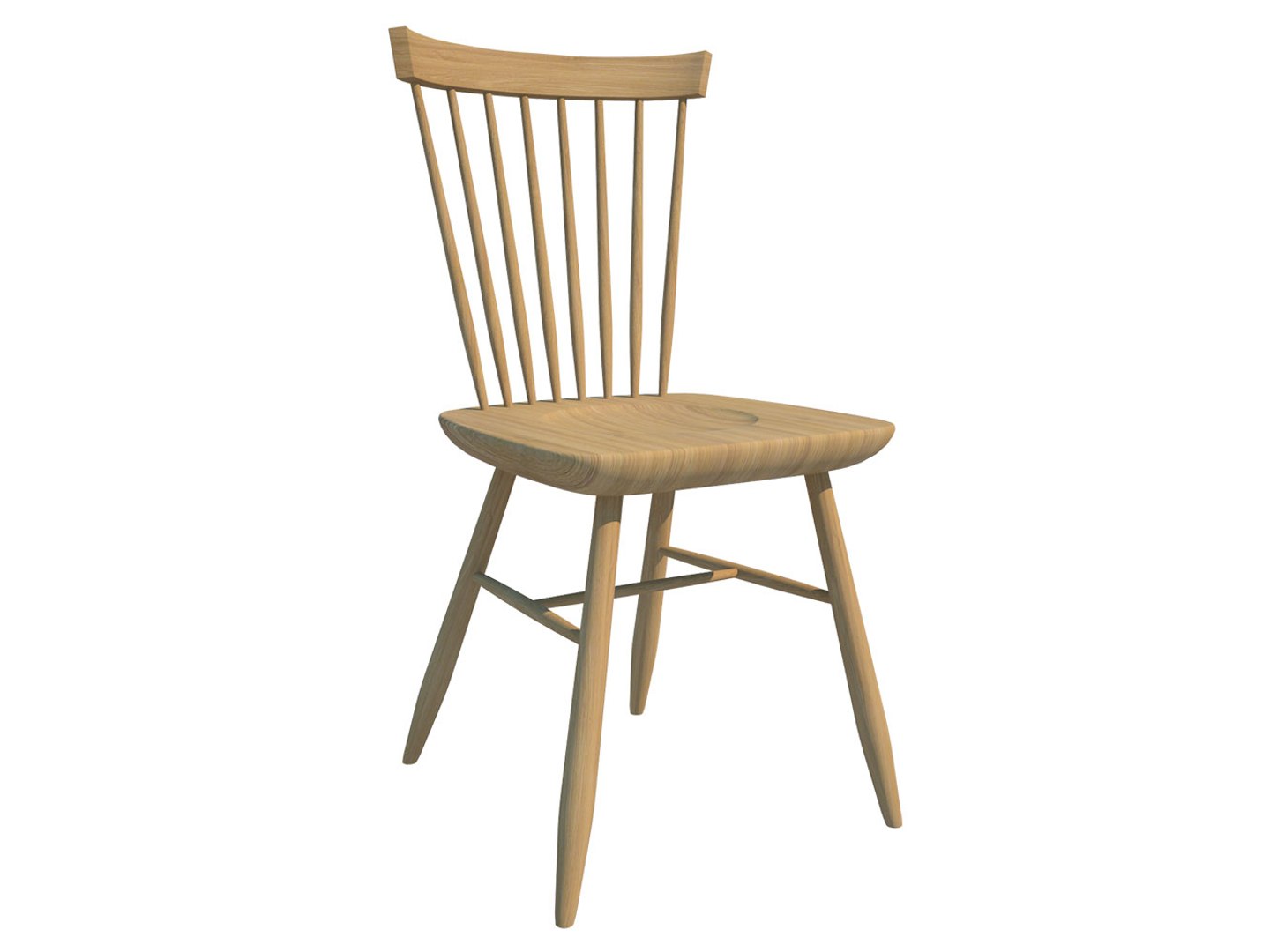 3d model windsor chair