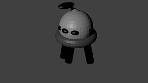 low Poly UFO
