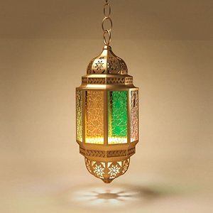 arabic lantern 3D model