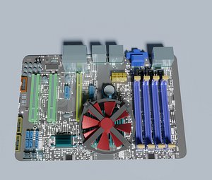 Motherboard or computer chip