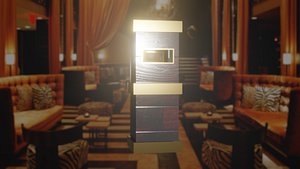 trash interior hotel model