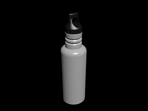 3D water bottle