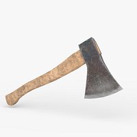 Low poly old Axe