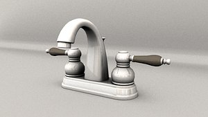 Faucet rounded handles