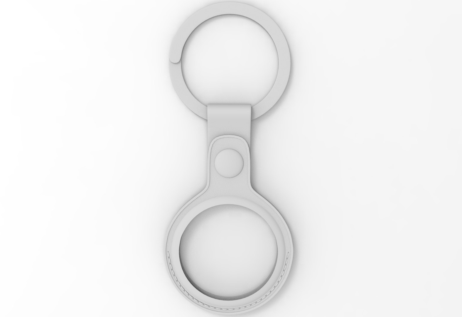 3D Model AirTag Keychain TurboSquid 1973936