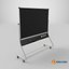 Customizable Double-Sided Metal Blackboard Rectangular Writing Board