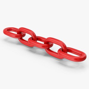 3D model Red Chain