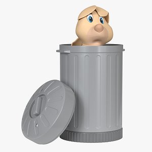 Happy Meal Toy - Angel in Dustbin