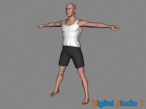 1 Man Tank Top - 3ds
