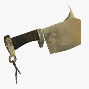 3D ax vintage